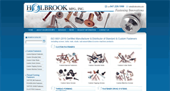 Desktop Screenshot of holbrookinc.com